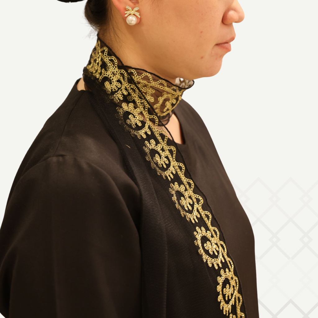 Ramadan Gold Scarf وشاح رمضان ذهبي