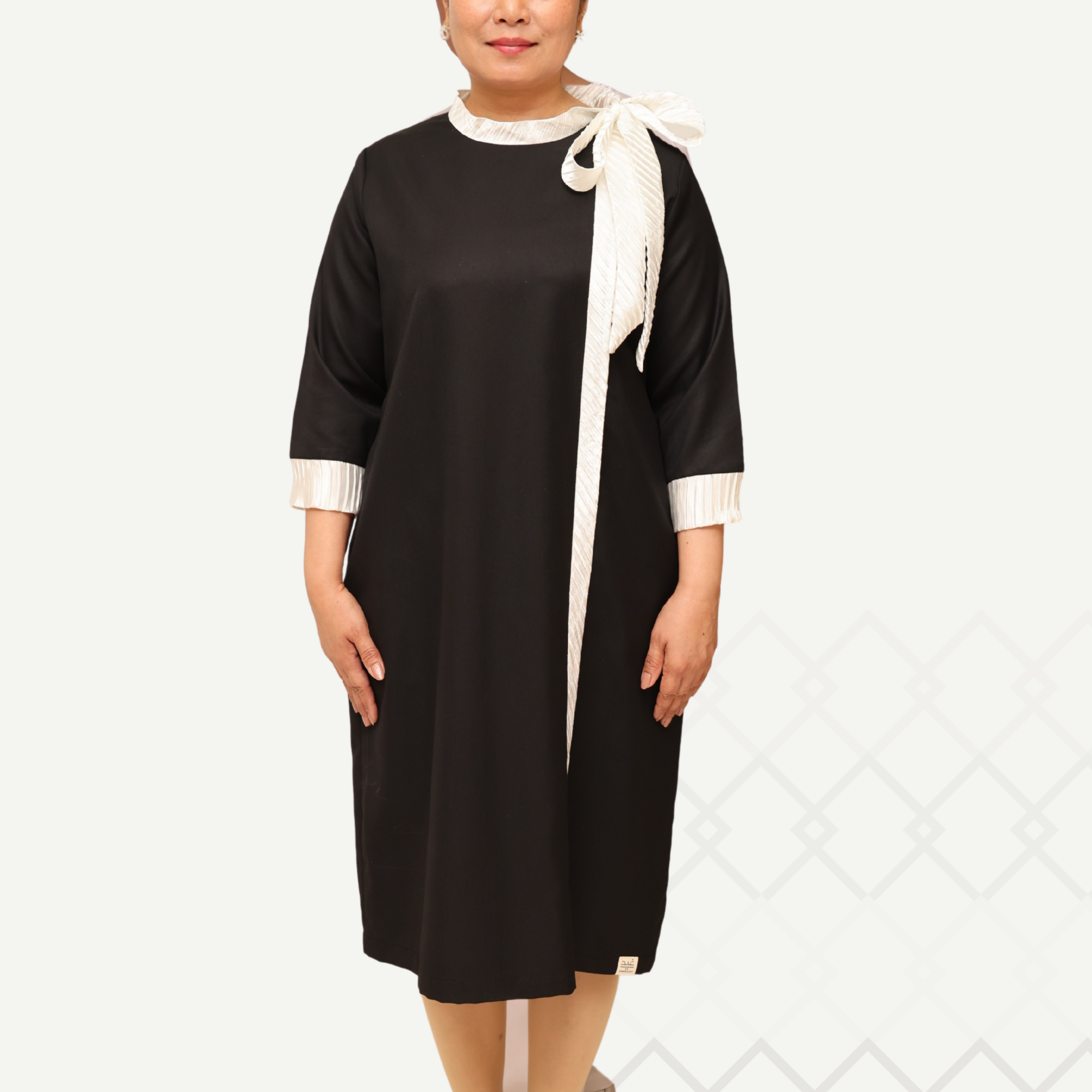 Badra Black Dress فستان بدرة