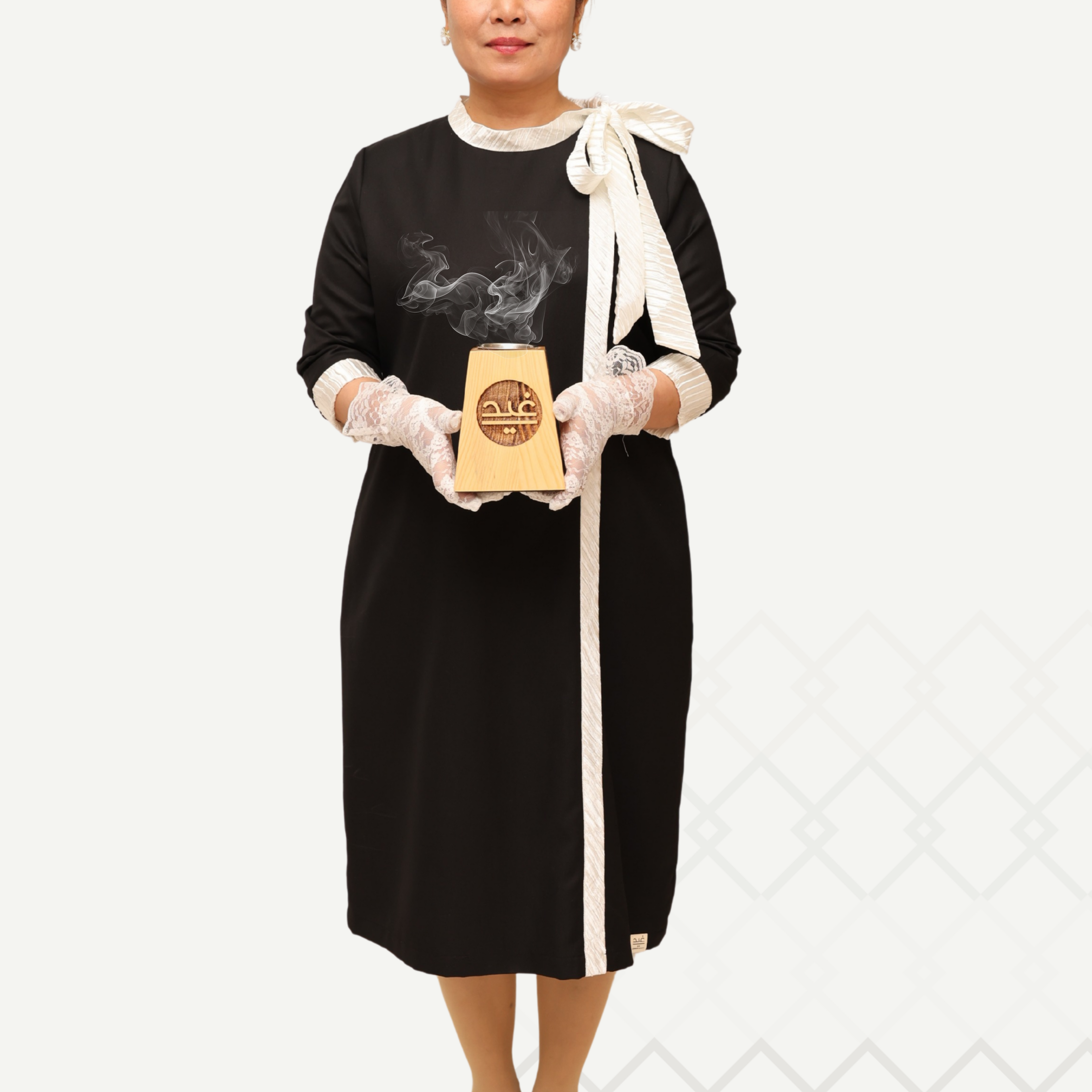 Badra Black Dress فستان بدرة