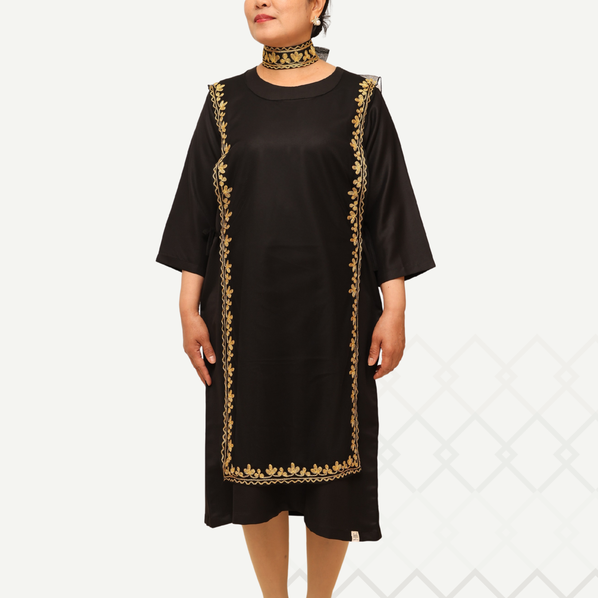 Ready Ramadan Dress B/G فستان رمضان جاهز