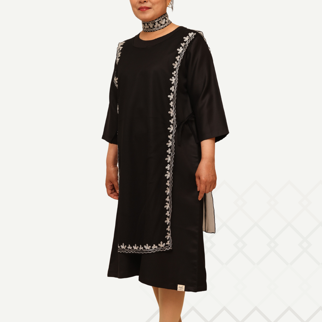 Ready Ramadan Dress B/S فستان رمضان جاهز