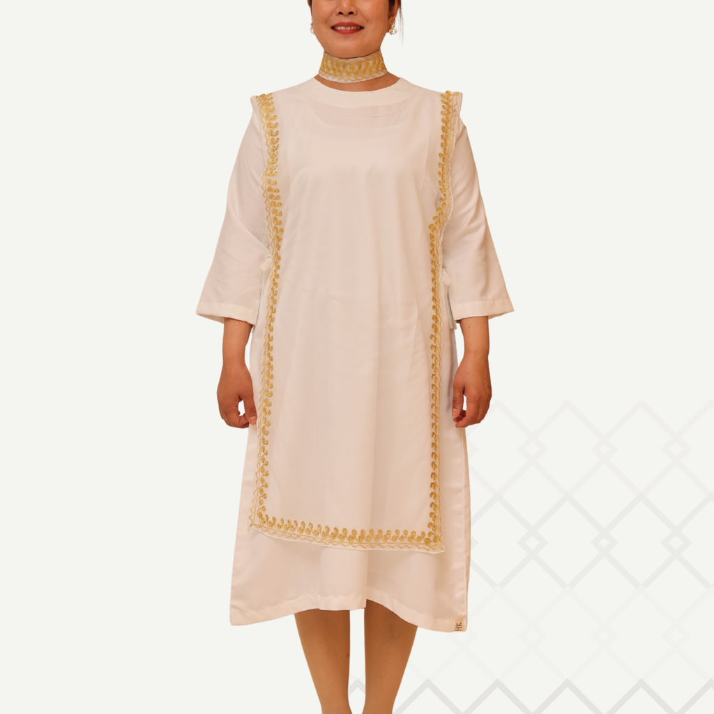 Ready Ramadan Dress W/G فستان رمضان جاهز