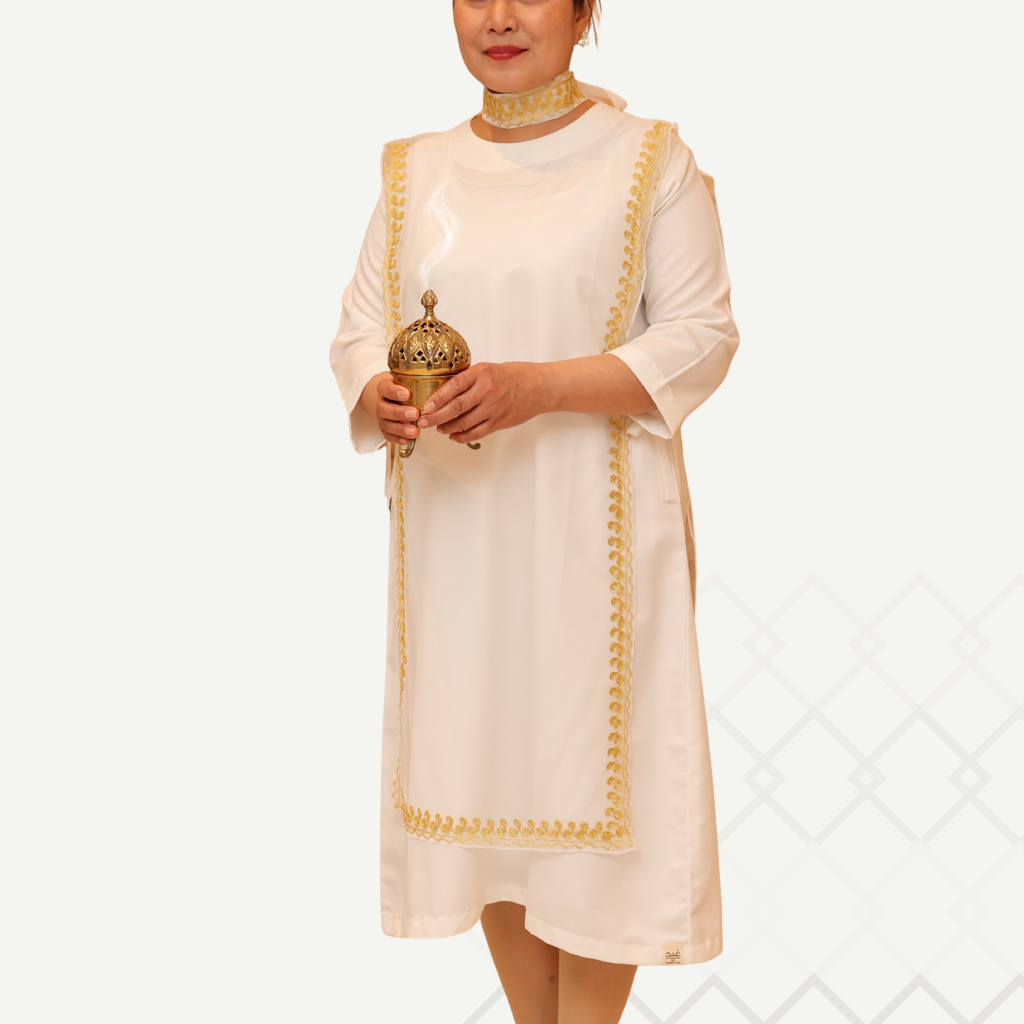 Ready Ramadan Dress W/G فستان رمضان جاهز