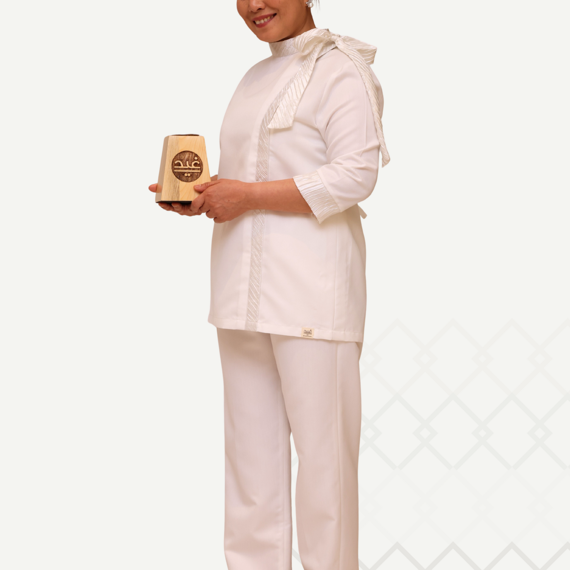 Badra Off White Set