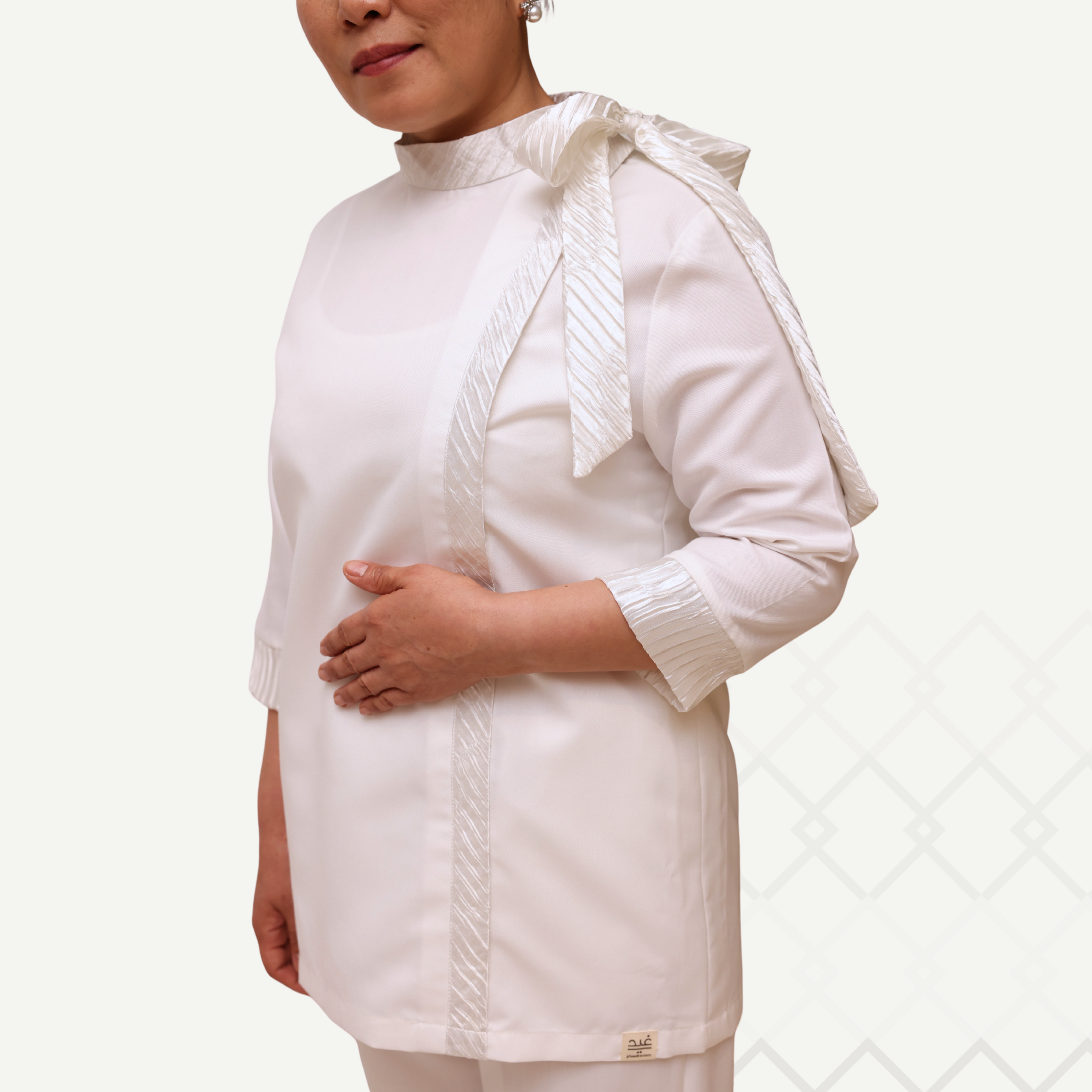 Badra Off White Set طقم بدرة