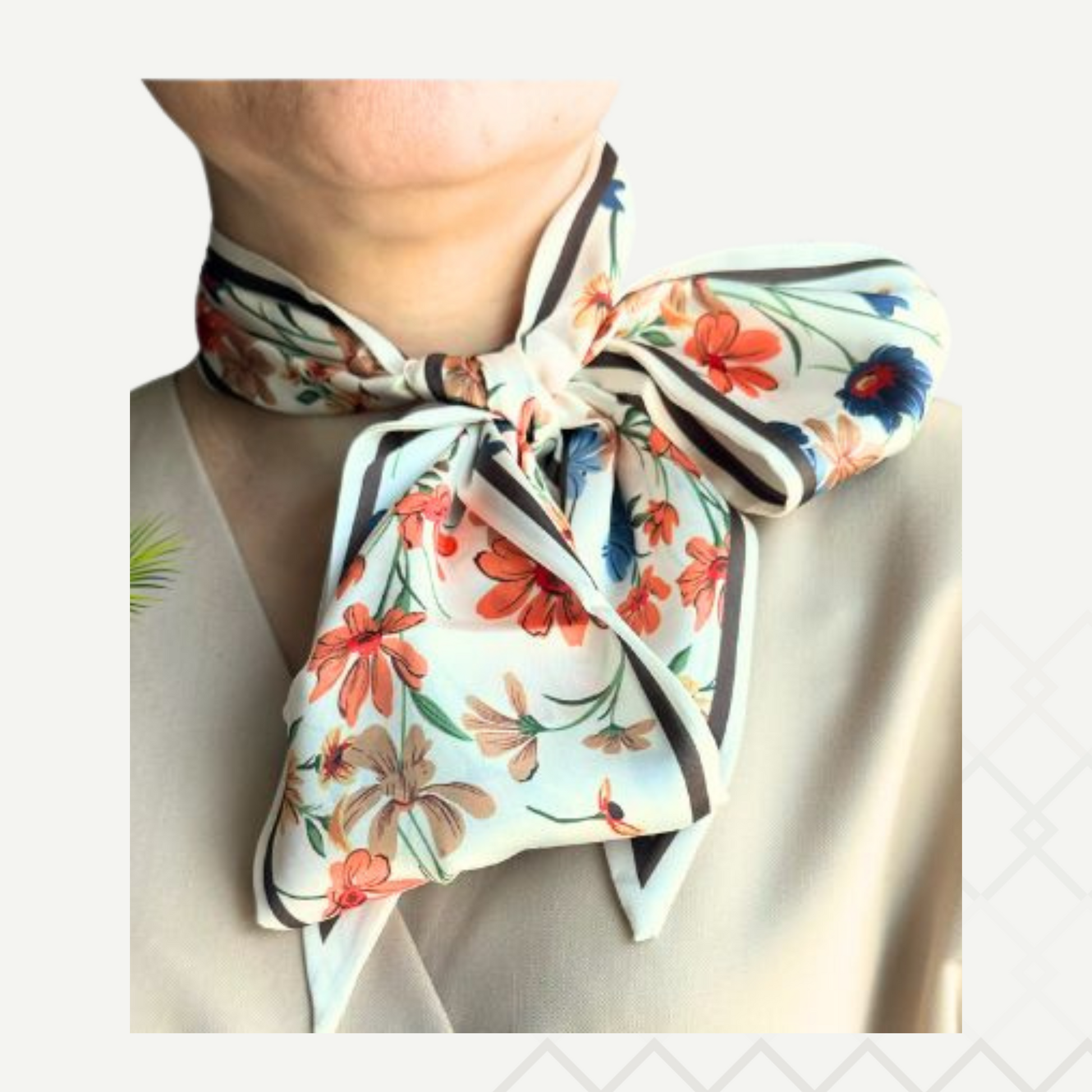 Floral Scarf