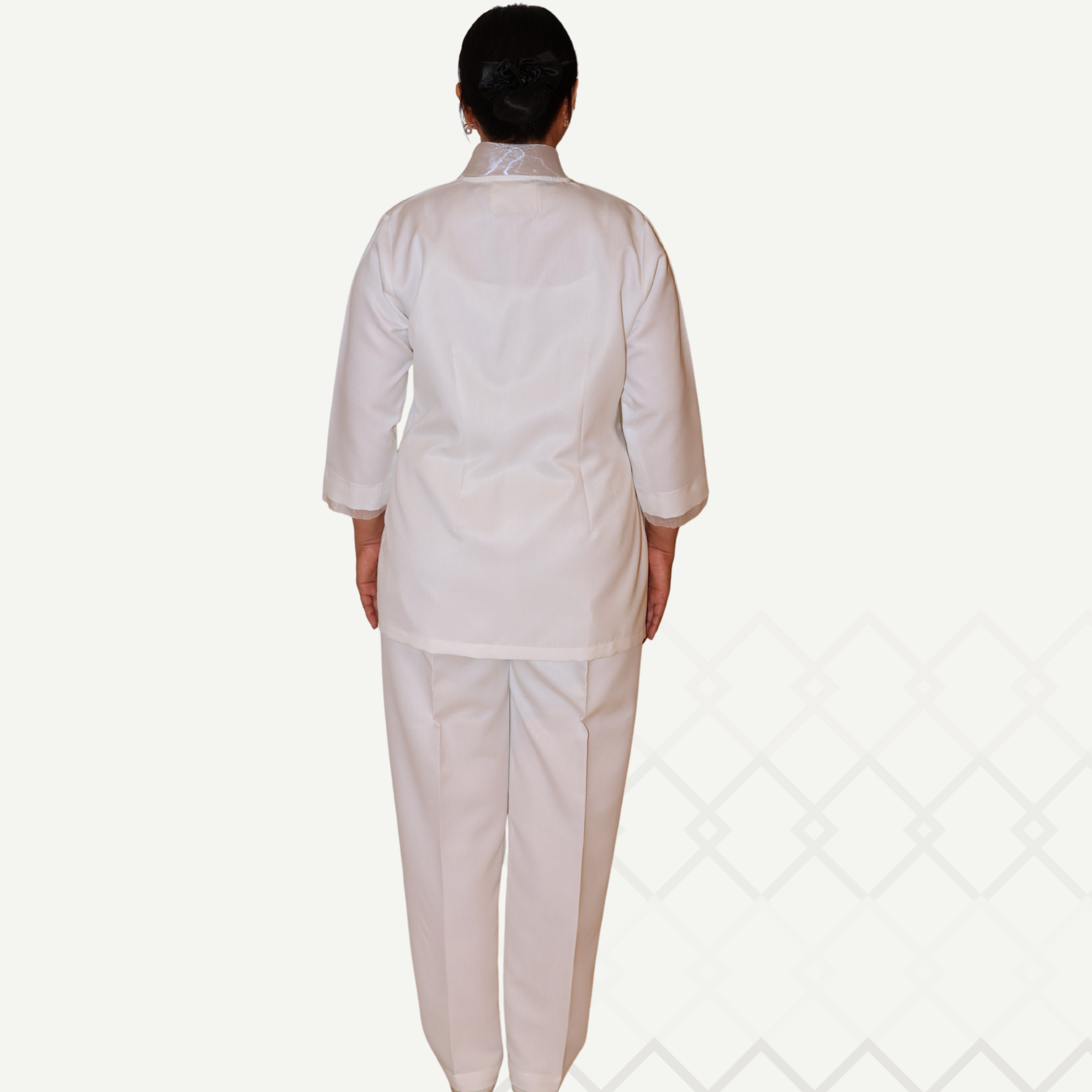 Shoug Off White Set طقم شوق