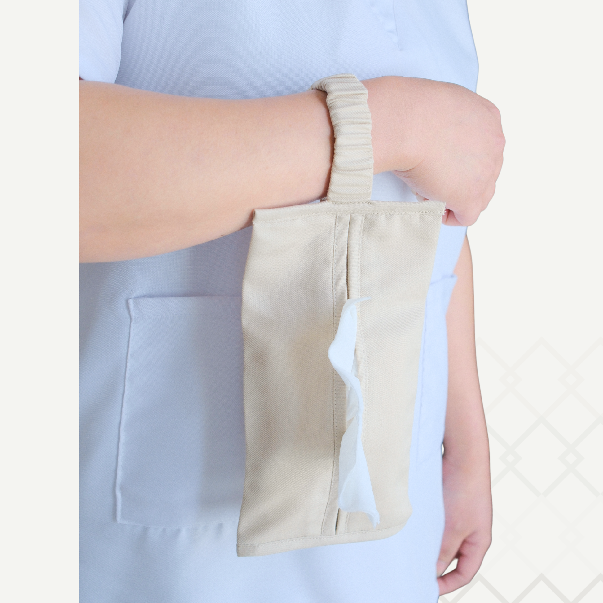 Tissue Bag Biege كيس مناديل بيج