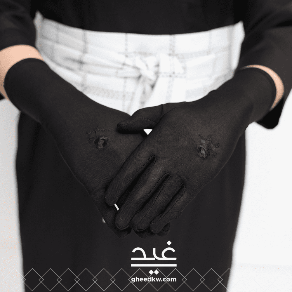 Black Long Gloves