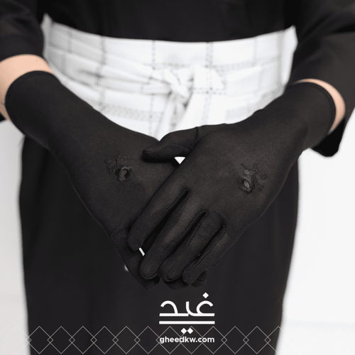Black Long Gloves
