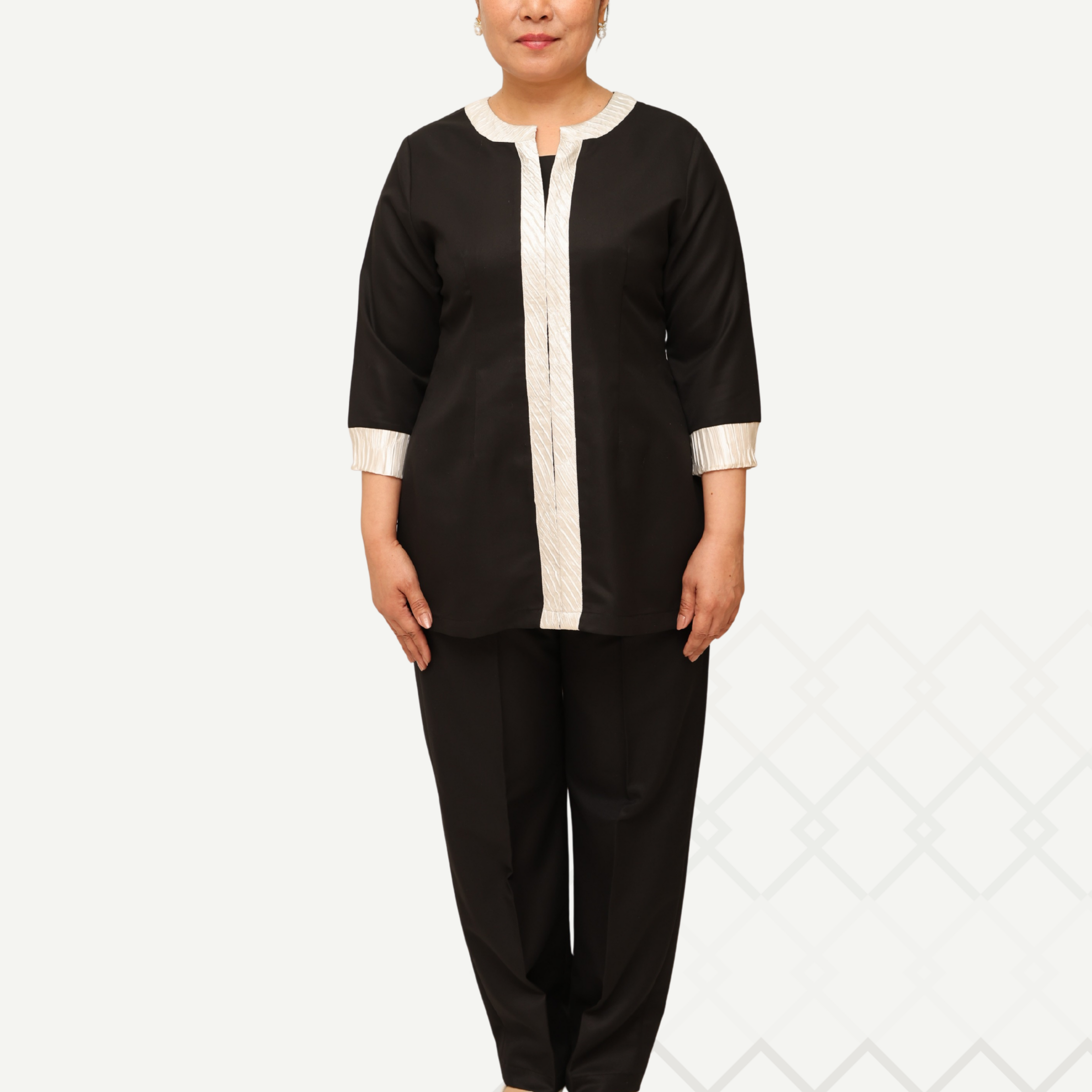 Qamra Black Set طقم قمرة