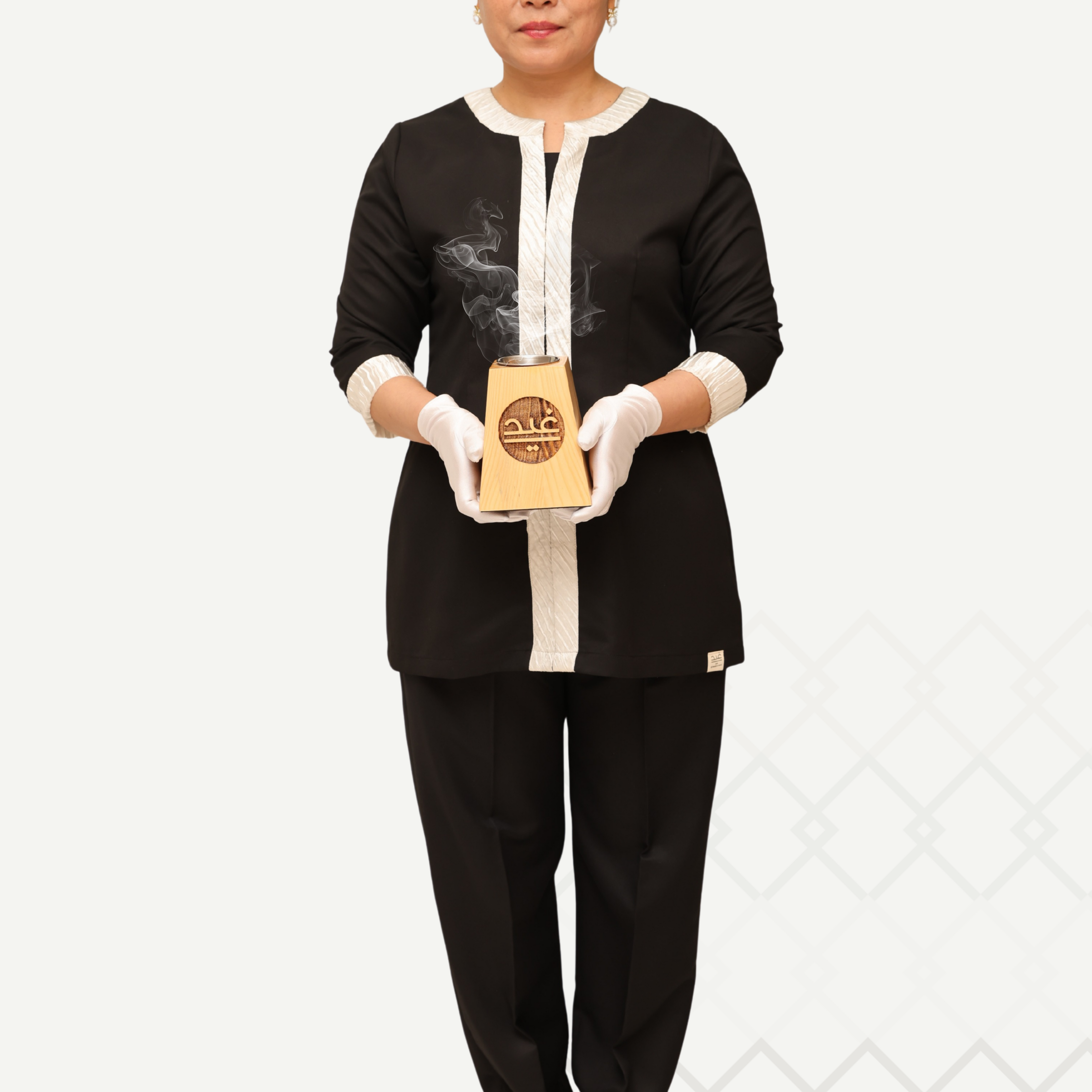 Qamra Black Set طقم قمرة