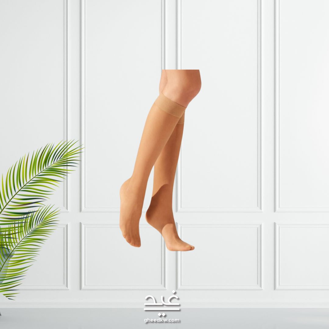 Short Beige Sock